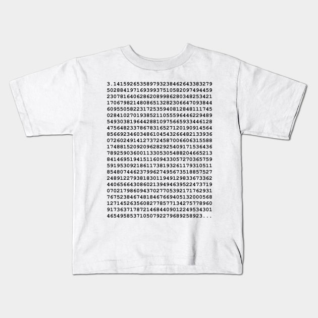 PI Kids T-Shirt by rupertrussell